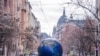 FILE - Activists demonstrate to demand measures against climate change, in Budapest, Hungary, Nov. 29, 2019. 