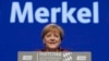 Almaniya kansleri Angela Merkel Münhendə Xristian Sosial Birlik CSU partiyasının qurultayında çıxış edir