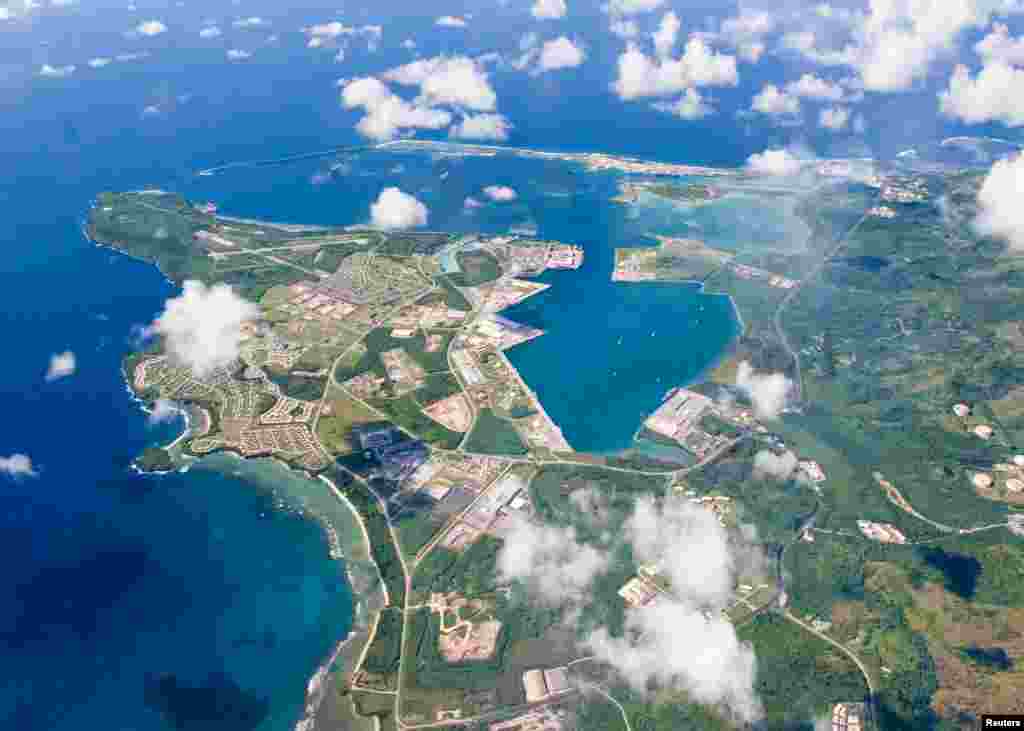 关岛美国海军基地（2006年9月20日）。