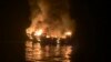 Al menos 34 habrían muerto al incendiarse embarcación en California