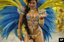 Desfile da Escola de Samba Vila Isabel, no ano passado.