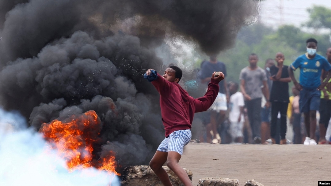 Manifestante, Maputo
