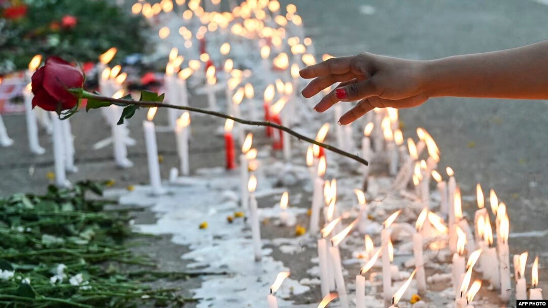 ရန်ကုန်မြို့က ပန်းသပိတ် (အေပြီ၊၀၂၊၂၀၂၁)