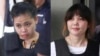 (资料照) 犯罪嫌疑人印度尼西亚女子艾希亚(左)和越南女子段氏香(右)