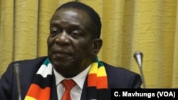 UMongameli Emmerson Mnangagwa 