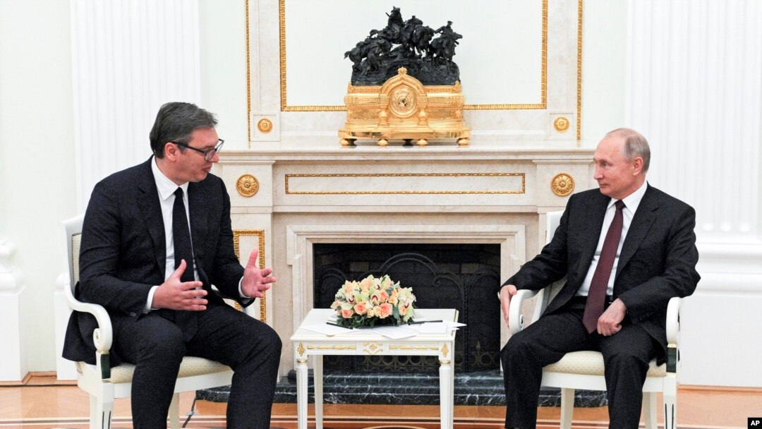 Predsednici Srbije i Rusije u Moskvi, jun 2020.