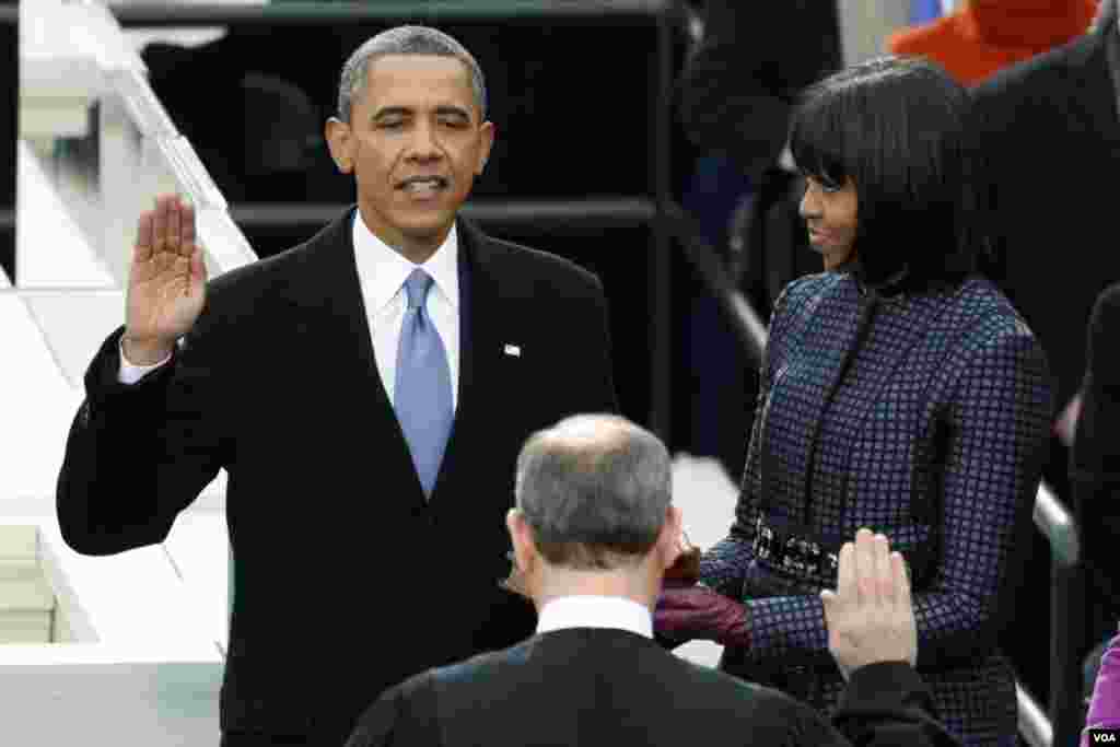 Prezident Obama and içir
