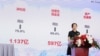 Huawei Chief Financial Officer Meng Wanzhou attends a news conference in Shenzhen