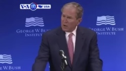 Manchetes Americanas 20 Outubro: W. Bush e Obama criticam Trump
