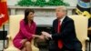 ကုလသံအမတ်ကြီး Nikki Haleyနှင့် သမ္မတ Trump 