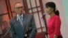 Burmese pro-democracy leader Aung San Suu Kyi after a meeting with Australian Foreign Minister Bob Carr, Yangon June 6, 2012.