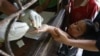 Children living in the Thai-Burma border come to a malaria clinic to get tested in Sai Yoke district, Kanchanaburi Province, October 26, 2012.