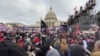 USA, Washington, protest in front of Congress