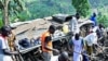 Residents of Mbale in eastern Uganda search for bodies in the debris of a 03 Mar 2010 landslide triggered by torrential rain