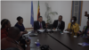 Bishow Parajuli, the outgoing U.N. Resident Coordinator in Zimbabwe meets with reporters in Harare, Zimbabwe, Aug. 28, 2019. (Photo: C. Mavhunga / VOA) 