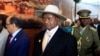 FILE - Uganda's President Yoweri Museveni arrives for the opening ceremony of the 22nd Ordinary Session of the African Union summit in Ethiopia's capital Addis Ababa.