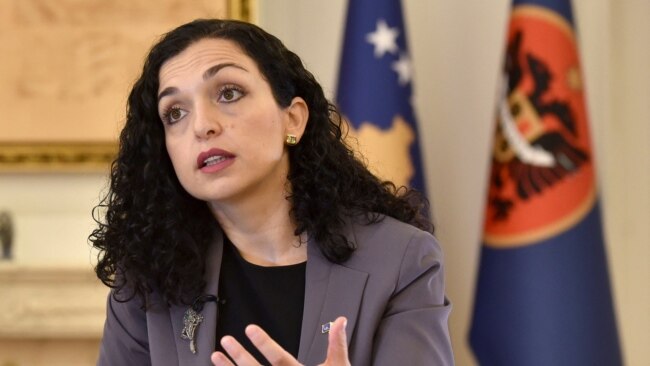 Predsednica Kosova o napadu u Banjskoj, dijalogu sa Srbijom 