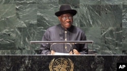 Presidente Goodluck Jonathan