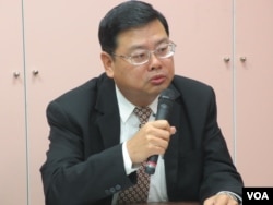 台湾观光局副局长张锡聪(美国之音张永泰拍摄)
