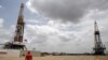Vista de un campo petrolero de PDVSA en la región del Orinoco en 2015.