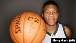 Giannis Antetokounmpo des Milwaukee Bucks 