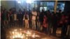 Vigília em homenagem a Gilles Cistac, Maputo, Moçambique