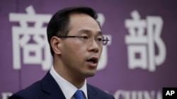 资料照：中国商务部发言人高峰