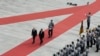 德国总理奥拉夫·朔尔茨（Olaf Scholz）2023年为到访的中国总理李强举行欢迎仪式。（美联社）