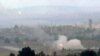 Missiles being fired.