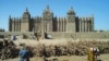 The Mosque of Djenné in Mali, is considered the largest adobe structure in the world. (courtesy Unity Productions Foundation)