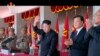 金正恩出席大规模火炬游行