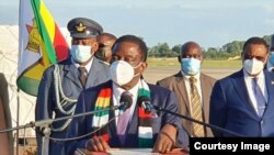 President Emmerson Mnangagwa.