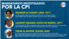 Mandatarios investigados por la CPI