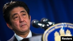 日本首相安倍晋三（资料照片）