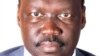 South Sudan diplomat Francis Nazario, who quit his government position and fled South Sudan.