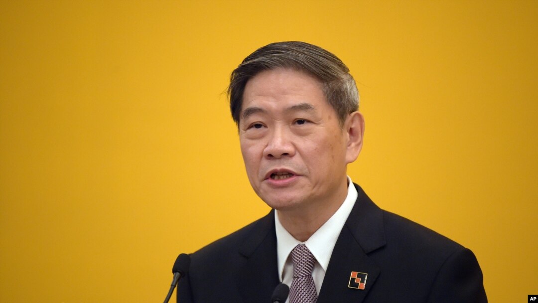 中國國台辦主任張志軍在記者會上講話(2015年11月7日)
