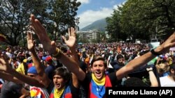 Protestos na Venezuela