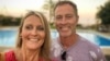 An undated photo released by the family of Craig and Lindsay Foreman through Britain's Foreign, Commonwealth and Development Office in London Feb. 15, 2025, shows the couple at an unknown location. The U.K. government on Saturday named the two detained in Iran as the Foremans. 