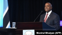 Mutungamiri wenyika yeBotswana VaMokgweetsi Masisi