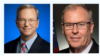 谷歌前首席执行官埃里克·施密特（Eric Schmidt ）（左）和美国前副国防部长沃克(Robert Work)是国家人工智能安全委员会的正副主席