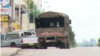 Streets of Harare’s central business district were largely deserted as Zimbabwe took heed of the three-day strike dubbed - #ZimbabweShutDown – over a 150 percent fuel hike and general increase of cost of living. (C Mavhunga/VOA)