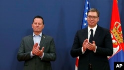 Ričard Grenel u poseti Beogradu, septembar 2020.