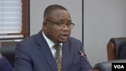 Muzvinafundo Paul Mavima, (Columbus Mavhunga/ VOA)
