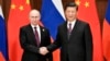 中国国家主席习近平2019年4月26日在北京会晤俄罗斯总统普京。