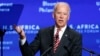 Joe Biden s'adresse au Forum des affaires États-Unis-Afrique à Washington le 5 août 2014, à l'époque où il était encore le vice-président américain. REUTERS / Jonathan Ernst (ÉTATS-UNIS - Tags: AFFAIRES POLITIQUES)