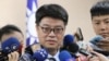 台湾主管大陆事务的行政院大陆委员会主委邱垂正