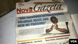 Jornal Nova Gazeta (Foto de Arquivo)