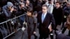 Michael Cohen, center, President Donald Trump's former lawyer, accompanied by his children Samantha, left, and Jake, right, arrives at federal court for his sentencing in New York, Dec. 12, 2018.
