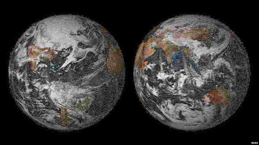 Pada Hari Bumi 22 April lalu NASA menanyakan di sosial media: "Di manakah (posisi) Anda di Bumi saat ini?" dan mengumpulkan foto selfie dari 36.422 orang dari 113 negara untuk membentuk "Global Selfie" seperti gambar berikut. 