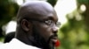George Weah in Monrovia, November 2011 file photo. 